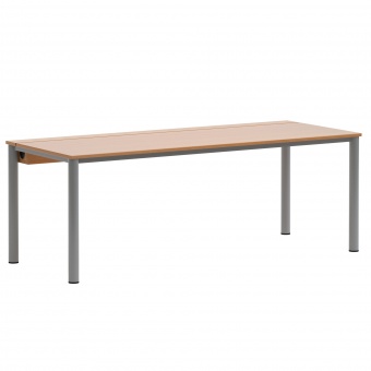 EDV-Tisch, 200x80 cm (B/T), 72 cm hoch, Holzkabelkanal mit Deckel, EDV-Tisch, 200x80 cm (B/T), 72 cm hoch, Holzkabelkanal mit Deckel,